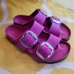 Purple Birkenstock Sandals size 10